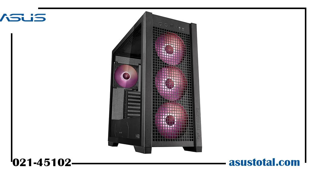 کیس گیمینگ غول آسای ایسوس TUF Gaming GT302 ARGB رونمایی شد
